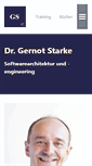 Mobile Screenshot of gernotstarke.de